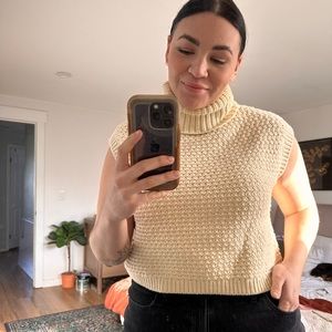 Madewell Turtleneck sweater tank